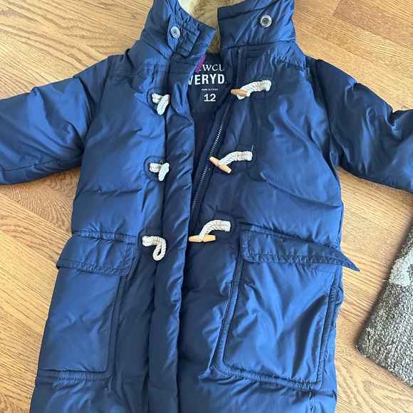 Perfect condition crewcuts duffle coat sz 12 navy - Picture 2 of 9